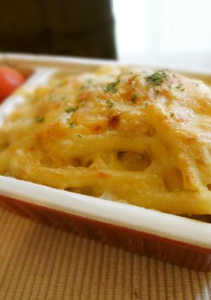 チーズたっぷり☆ツナと白菜の豆乳グラタン-レシピのメイン写真