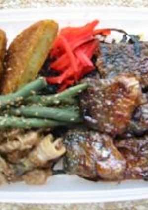 【弁当】 サバの蒲焼き弁当-レシピのメイン写真