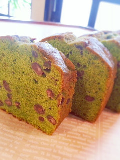 抹茶パウンドケーキ(小豆入り)-レシピのメイン写真