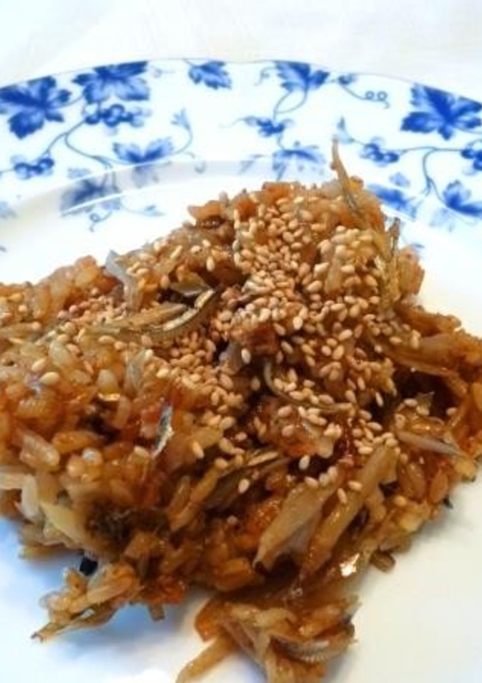 煮干しとごぼうの味噌炊き込みご飯-レシピのメイン写真