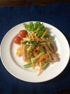 中華風春雨サラダ-レシピのメイン写真