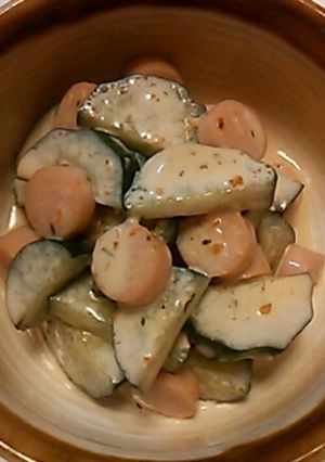 あと1品☆キュウリの七味マヨ和え-レシピのメイン写真