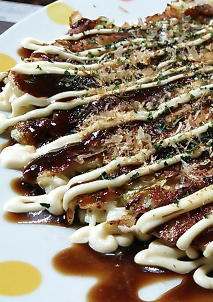 山芋無しで!!冷めてもふわとろお好み焼き-レシピのメイン写真