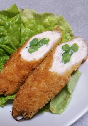 インゲン豆の鶏ささみ巻き-レシピのメイン写真