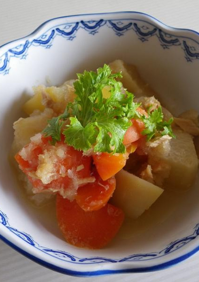 大根おろしで大根煮物-レシピのメイン写真