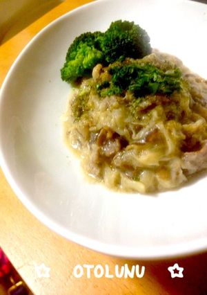 ☆おっ作れる☆牛こま肉バターソース和え-レシピのメイン写真