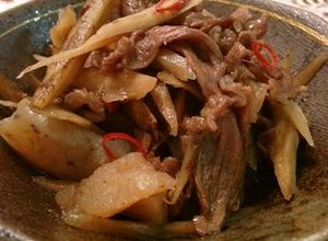 蒟蒻入り☆牛肉ごぼうのしぐれ煮風-レシピのメイン写真