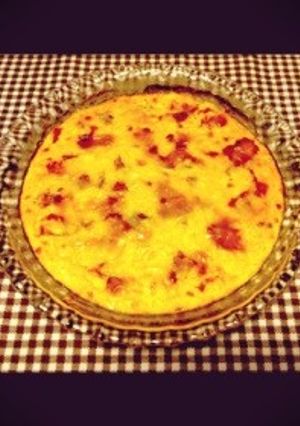 豆腐とトマトの簡単キッシュ☆-レシピのメイン写真