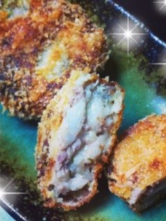 里芋のコロッケ☆煮物のリメイク-レシピのメイン写真