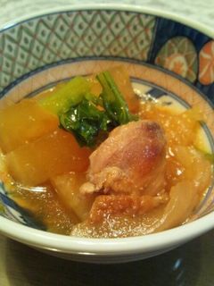 かぶと大根と鶏肉の甘辛煮-レシピのメイン写真