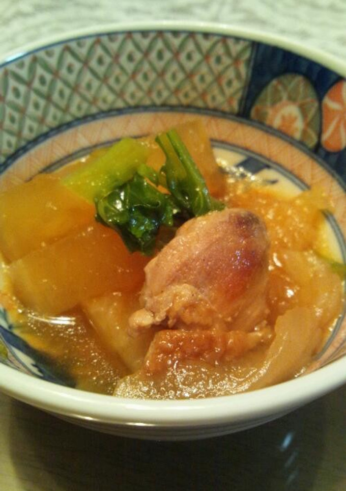 かぶと大根と鶏肉の甘辛煮-レシピのメイン写真
