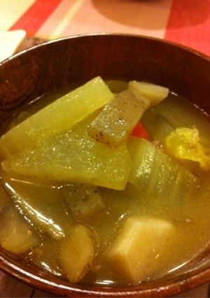 我が家の野菜たっぷり豚汁-レシピのメイン写真