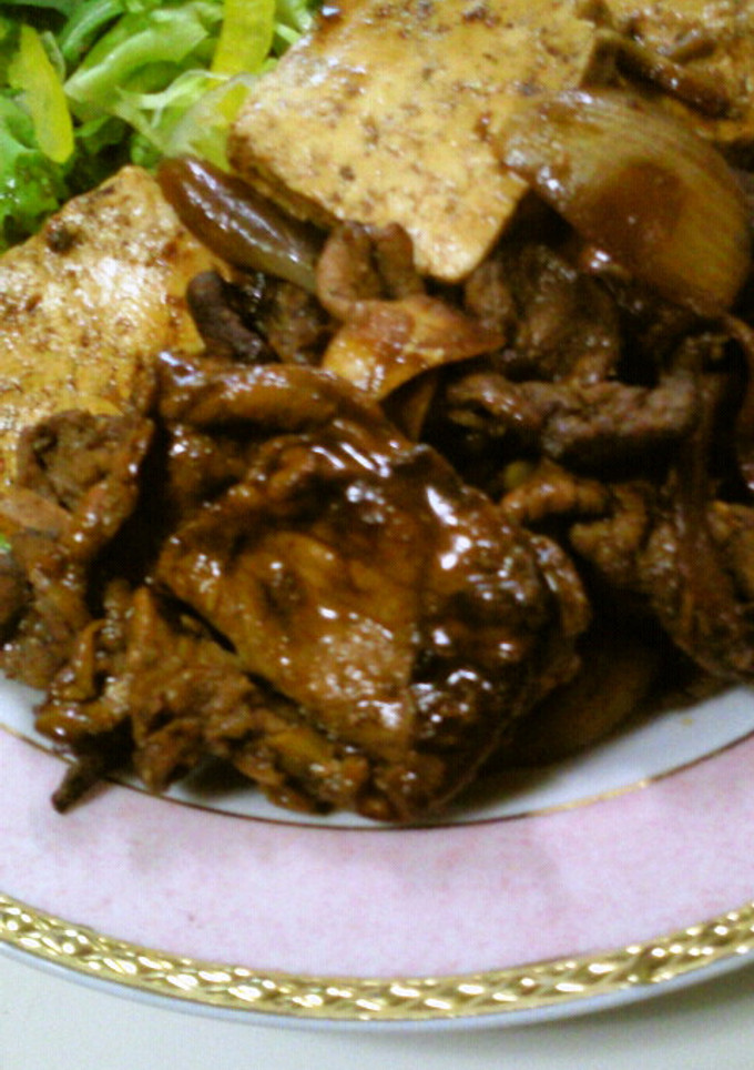 木綿豆腐と豚肉のしょうが焼き-レシピのメイン写真