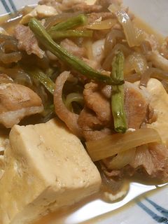 簡単!我が家の肉豆腐-レシピのメイン写真