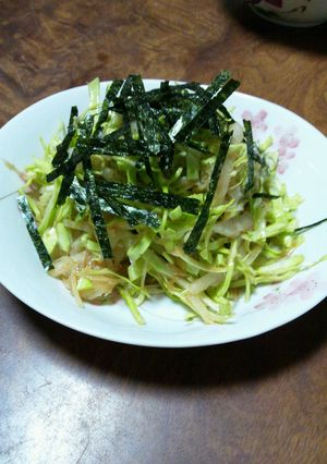 甜麺醤でキャベツに合う塩こぶゴマ油ダレ-レシピのメイン写真
