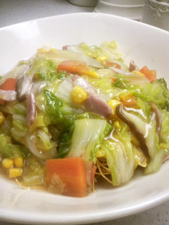 ☆皿うどん☆野菜あんたっぷり♪温まる~♡-レシピのメイン写真