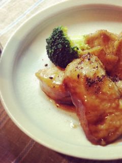 鮫肉の甘辛揚げ煮-レシピのメイン写真