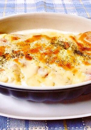 豆腐とベーコンの熱々チーズ焼き✿-レシピのメイン写真