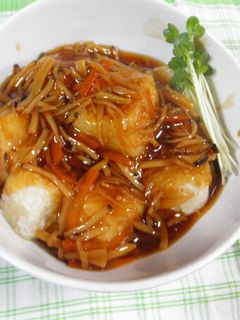 揚げ豆腐 生姜あんかけ-レシピのメイン写真