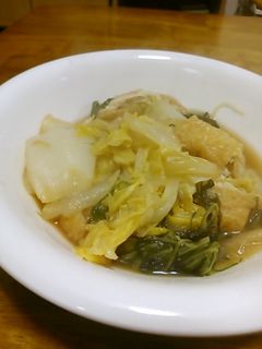 白菜と水菜の煮びたし-レシピのメイン写真