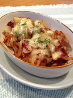 コンビーフポテトのチーズ焼き-レシピのメイン写真