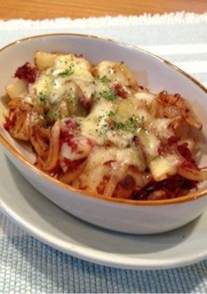 コンビーフポテトのチーズ焼き-レシピのメイン写真
