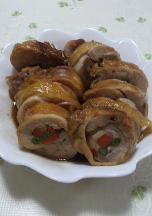 チキンロール-レシピのメイン写真
