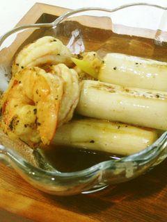 焼きネギと海老のマリネ-レシピのメイン写真