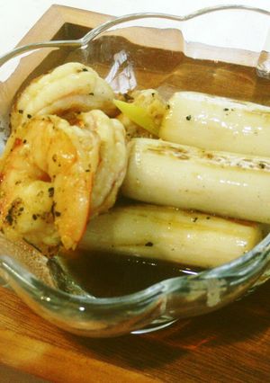 焼きネギと海老のマリネ-レシピのメイン写真