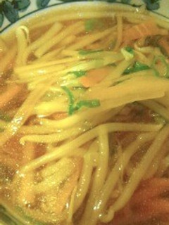 ラーメンスープで温野菜のサラダ-レシピのメイン写真
