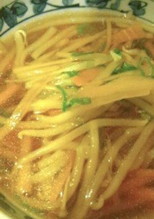 ラーメンスープで温野菜のサラダ-レシピのメイン写真