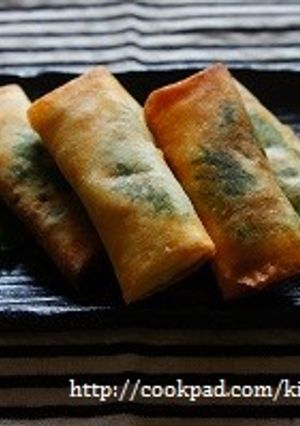 大葉がアクセント☆マグロ納豆春巻-レシピのメイン写真