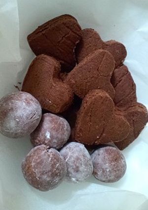 ホワイトデー大量生産☆焼きチョコクッキー-レシピのメイン写真