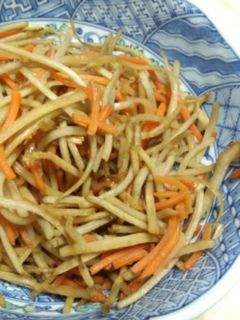 簡単!きんぴらごぼう-レシピのメイン写真