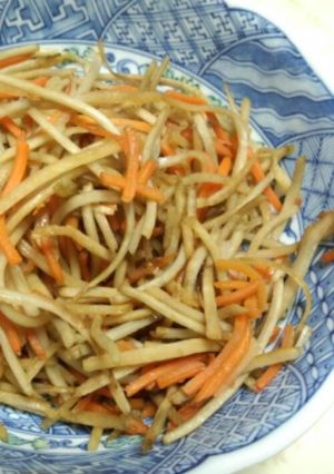 簡単！きんぴらごぼう-レシピのメイン写真