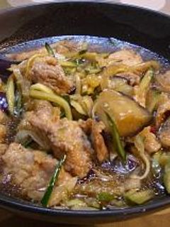 鶏肉とナスの和風マリネ-レシピのメイン写真
