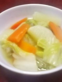 白菜・大根・人参の煮物-レシピのメイン写真