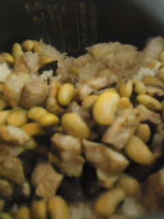 簡単!塩豚豆ご飯ラブ!-レシピのメイン写真