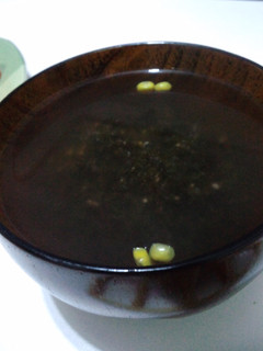 これもアリ!?のり味噌汁~☄-レシピのメイン写真