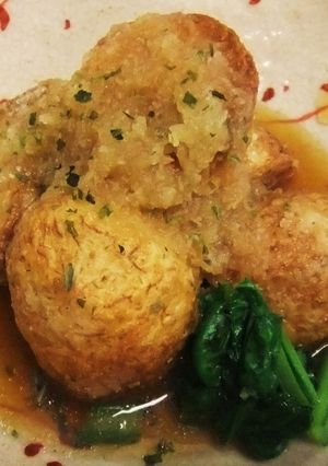 カリッともちもち里芋のおろし煮-レシピのメイン写真
