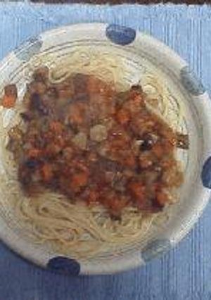 野菜がいっぱいのパスタ！-レシピのメイン写真