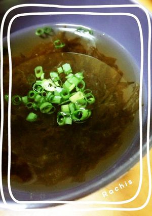 わかめや海苔で！海藻のお吸い物♪-レシピのメイン写真
