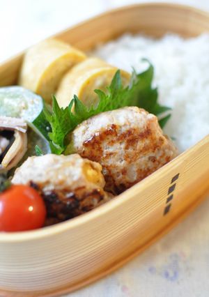 お弁当にも♪なめたけバーグ-レシピのメイン写真
