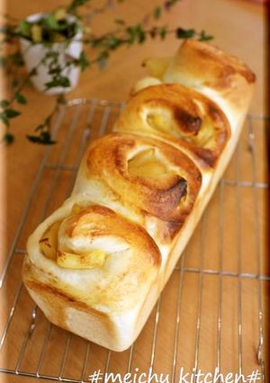 パウンド型を使って♪りんごパン♪-レシピのメイン写真