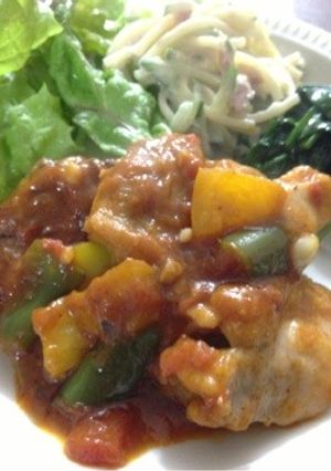 鳥肉のトマト煮-レシピのメイン写真