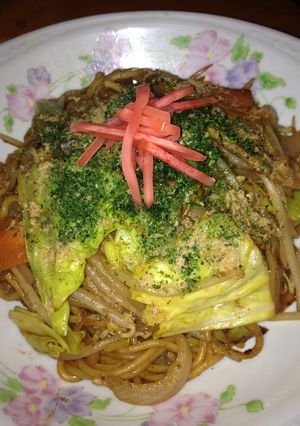 お母ちゃんの店の焼きそば-レシピのメイン写真