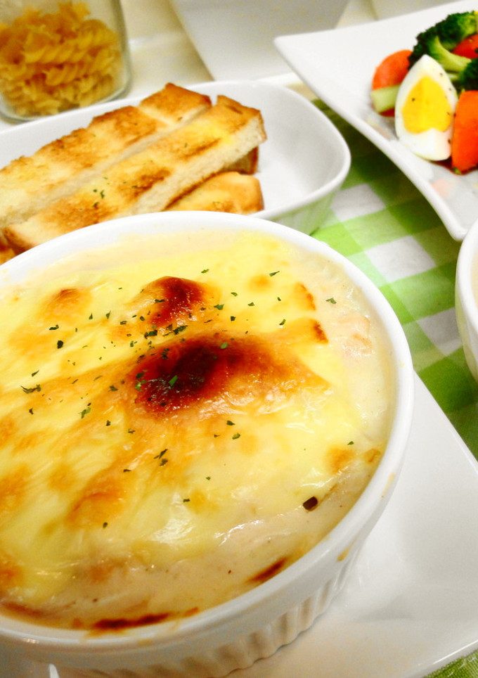 ＊濃厚＊鮭とほうれん草のグラタン＊-レシピのメイン写真