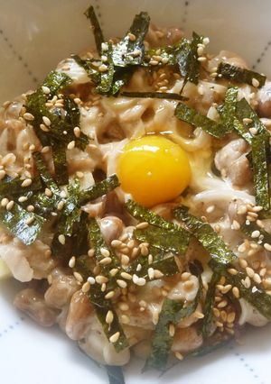 朝ごはんペロリいけちゃう！納豆ご飯♪-レシピのメイン写真