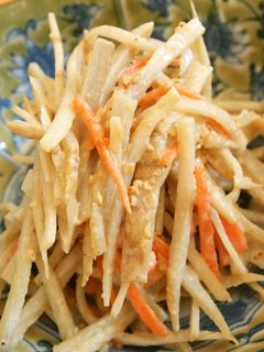 ごぼうのごま風味サラダ-レシピのメイン写真