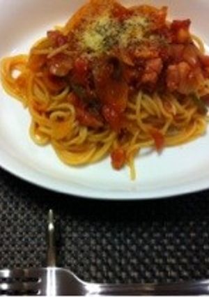 簡単美味しいトマトパスタ♡-レシピのメイン写真